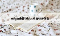 udp攻击器_ddos攻击UDP发包